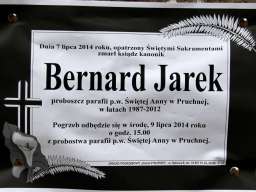 Pogrzeb ks. Bernarda Jarka